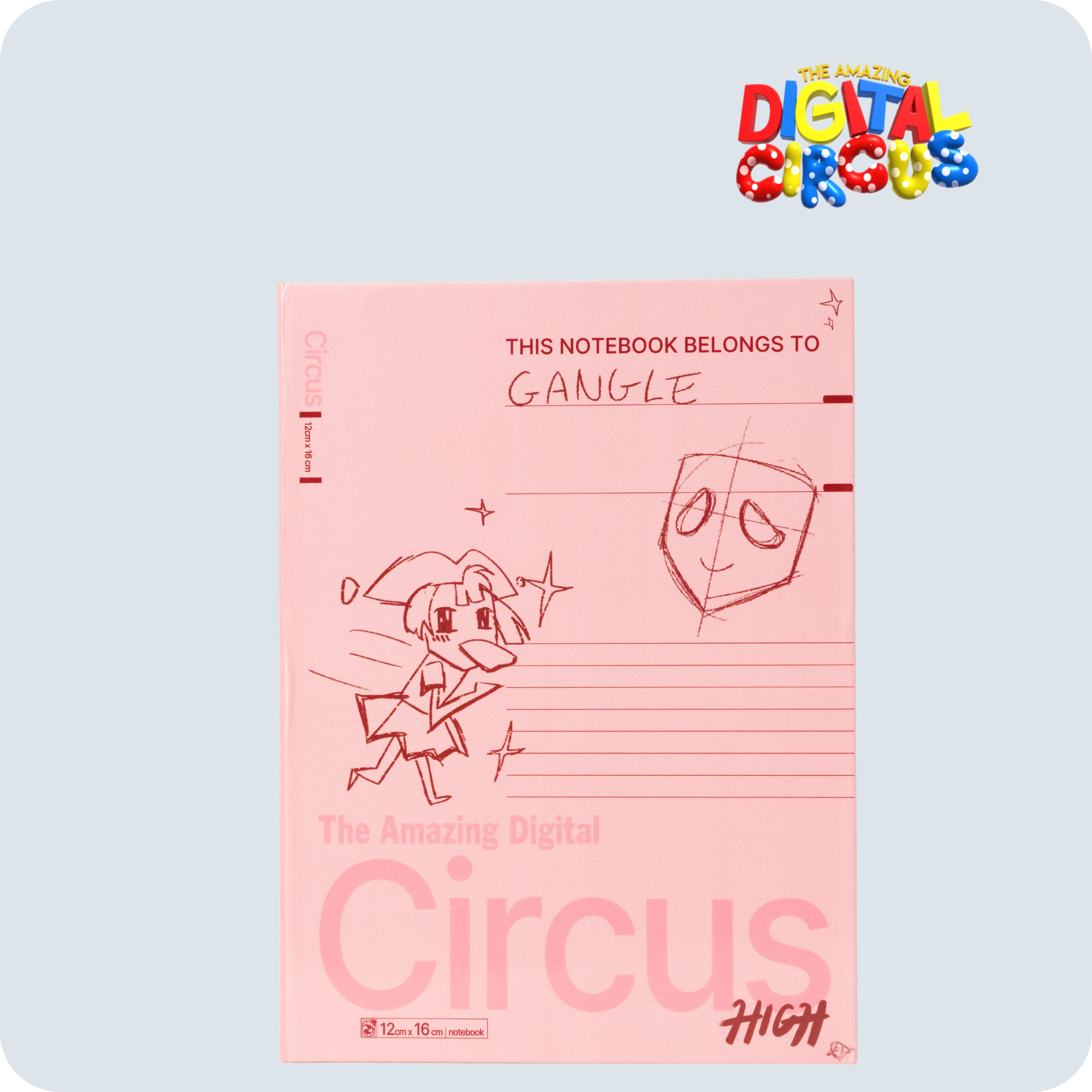 Digital Circus Anime Stationery Set