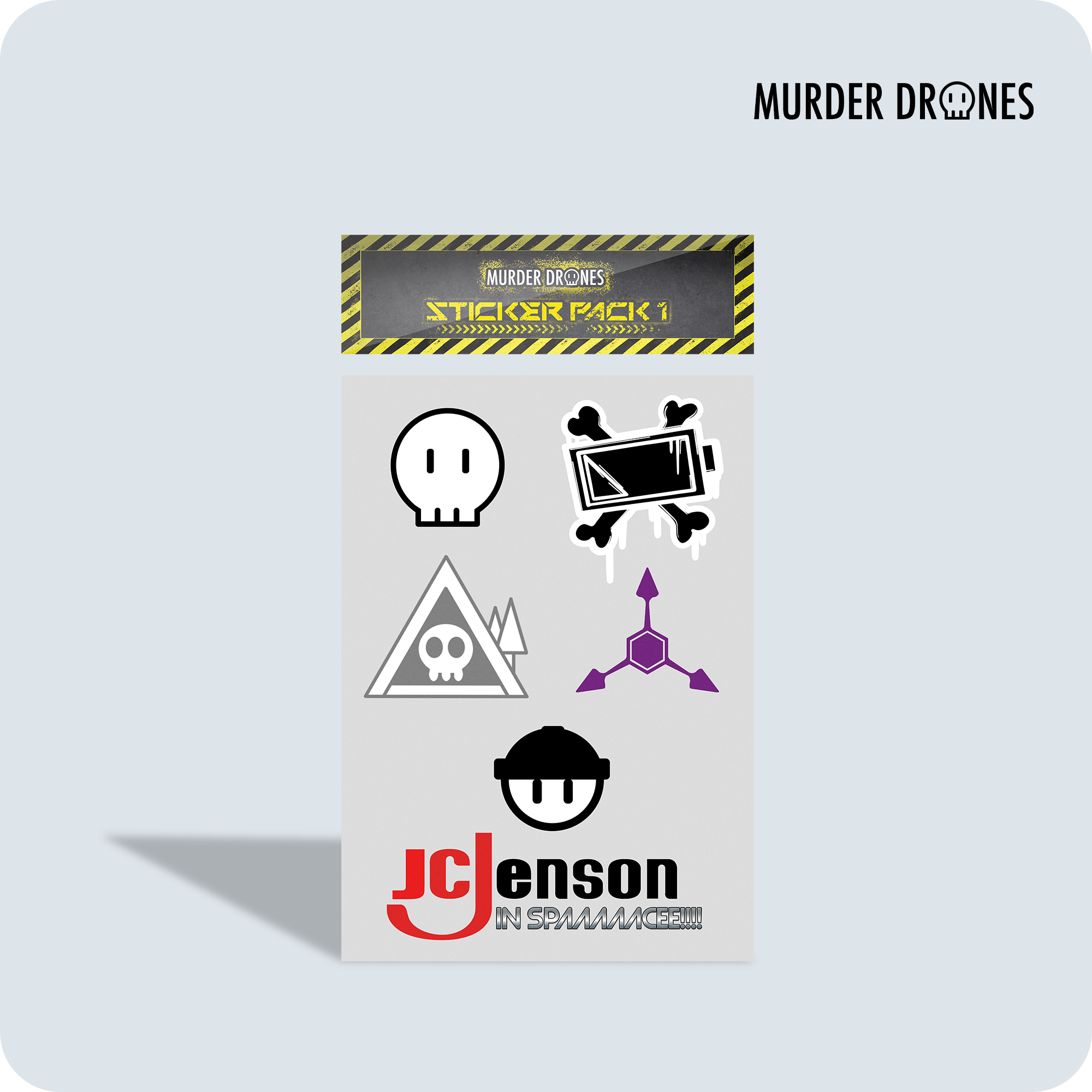 Murder Drones Sticker Pack 1