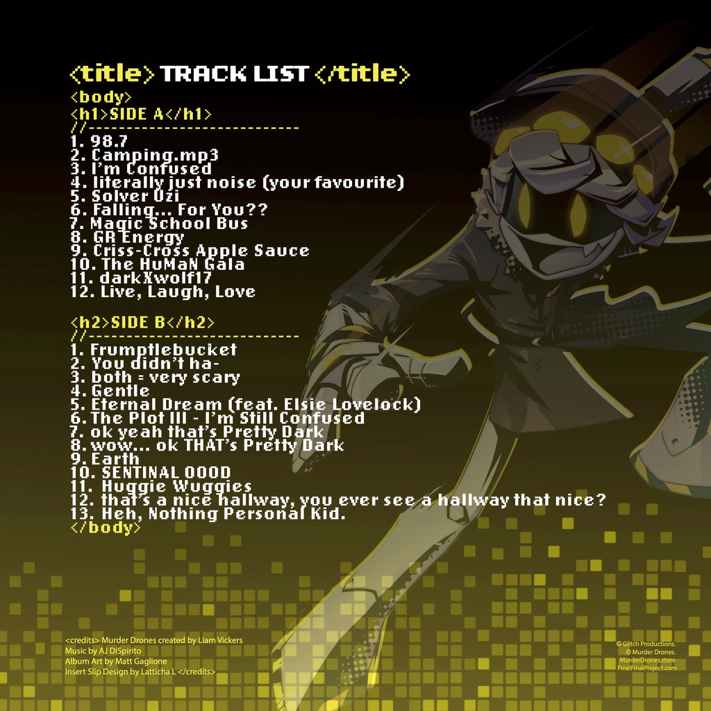 Murder Drones Vinyl Record #2