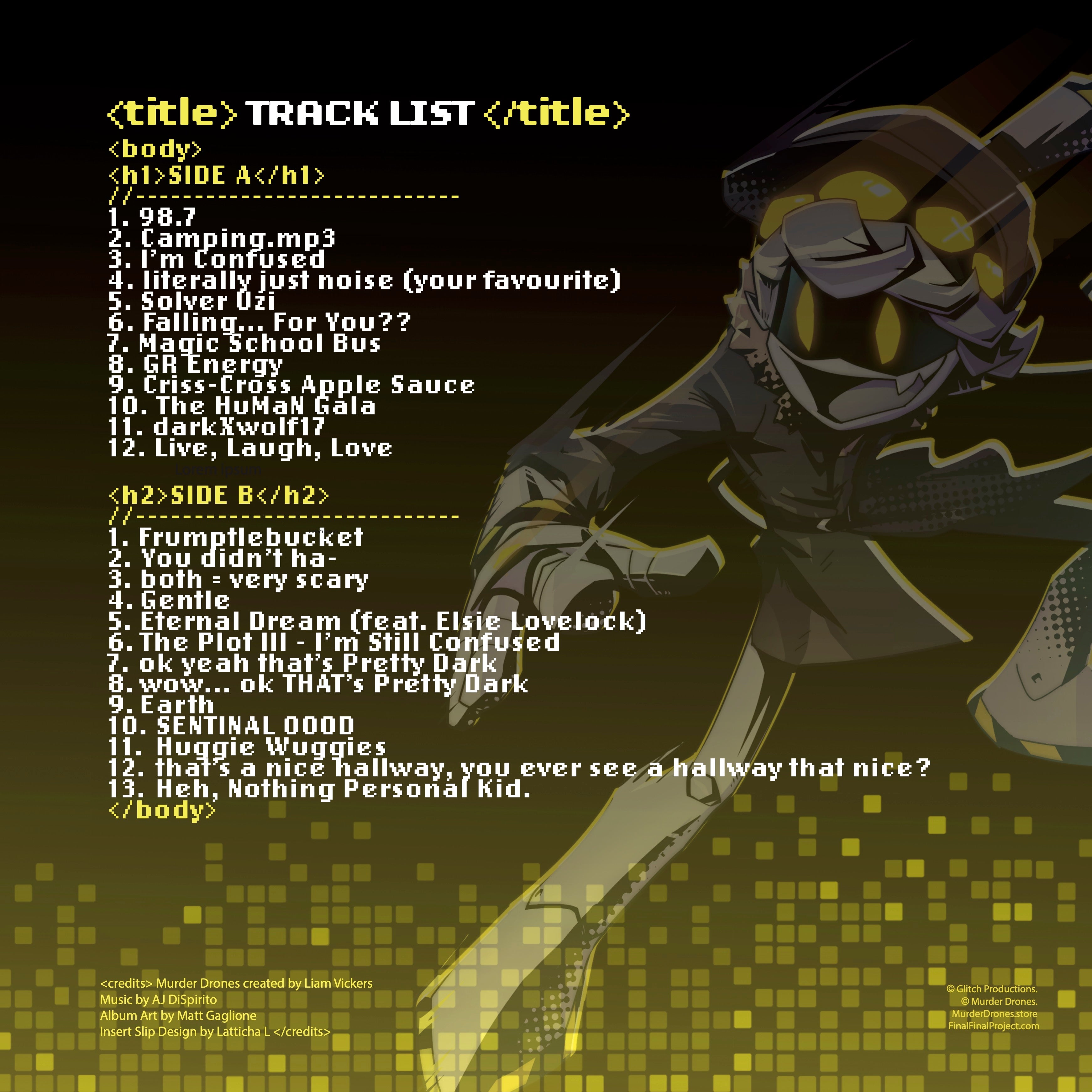 Murder Drones Vinyl Record #2