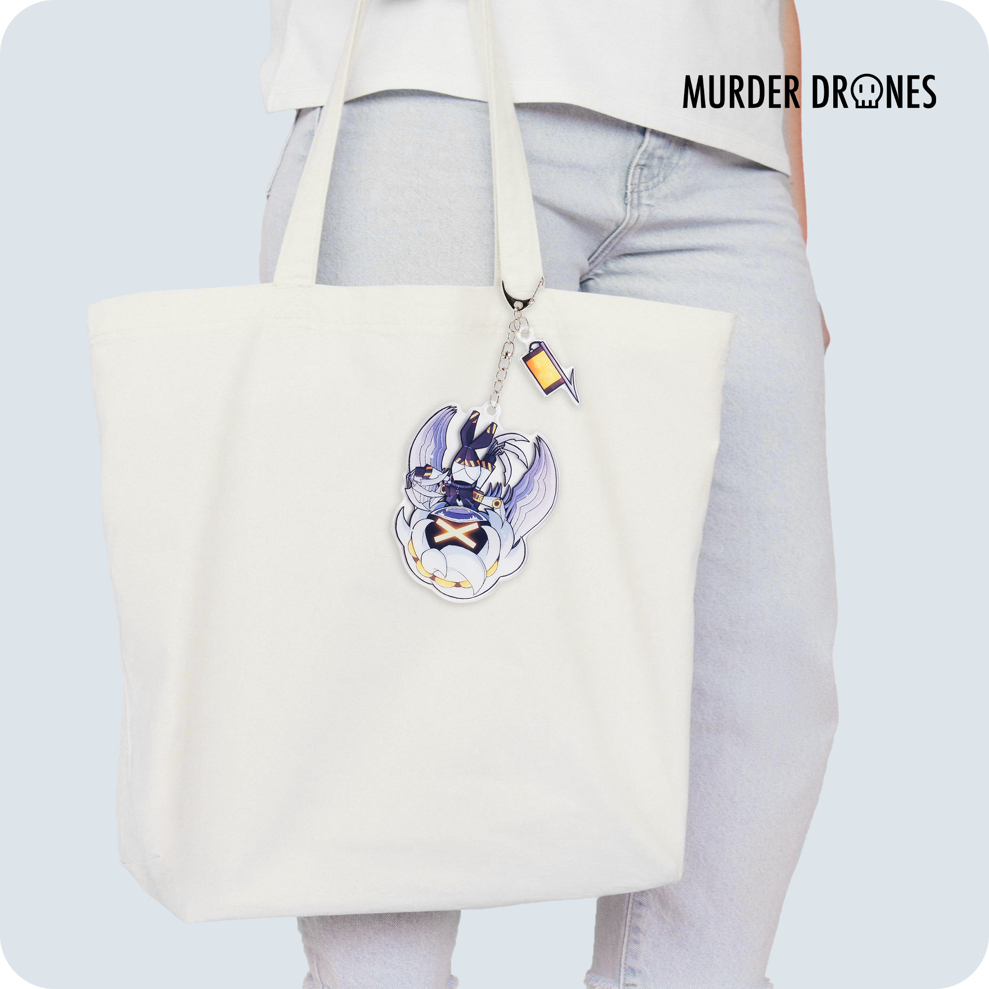 V Hang Tail Keychain