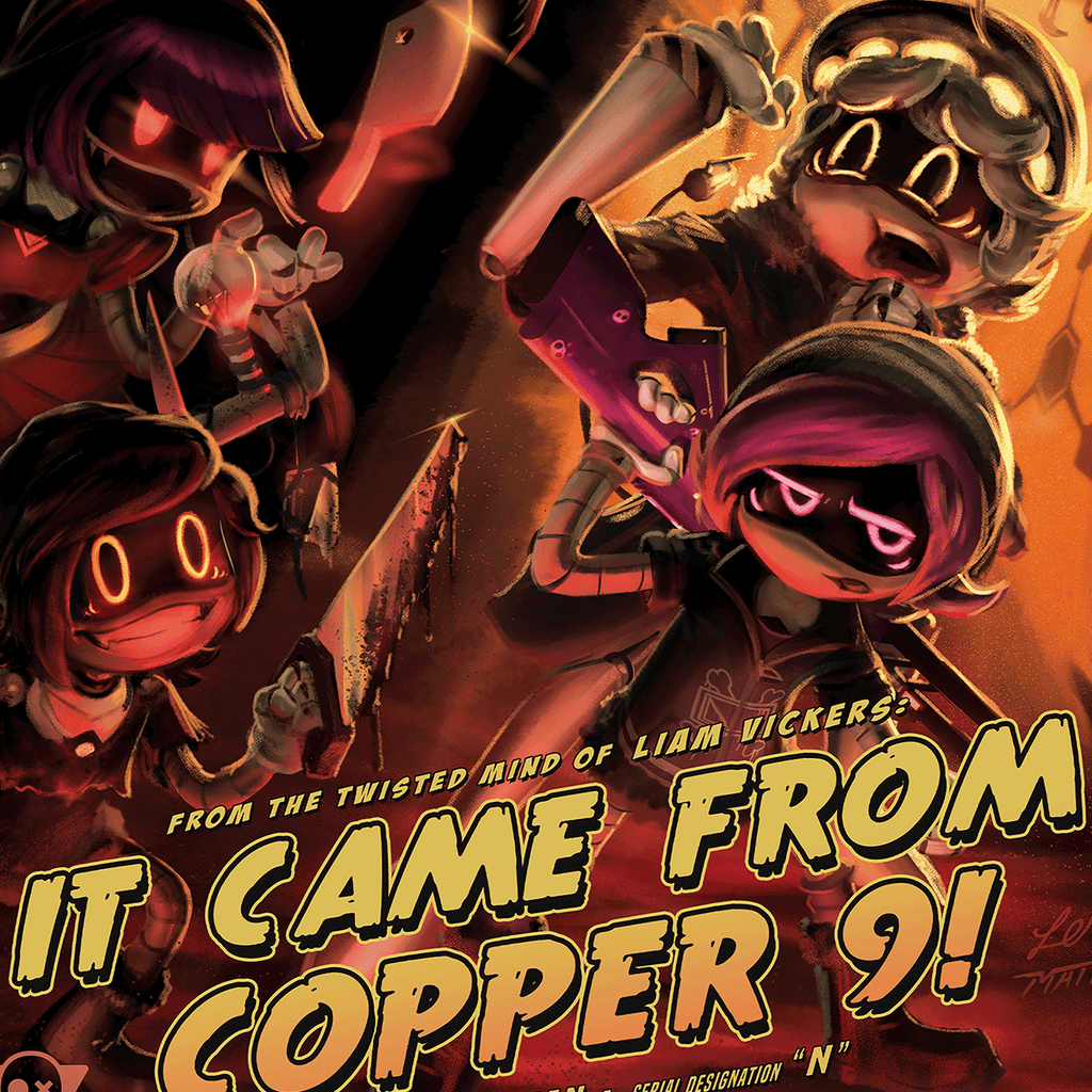 "It Came From Copper 9" Poster