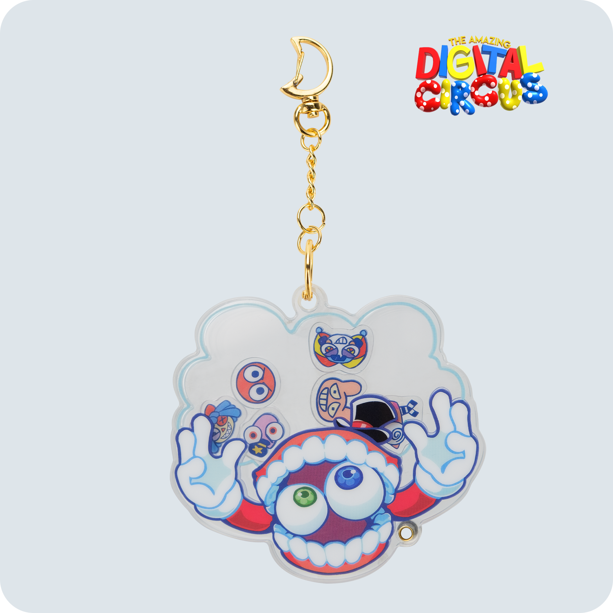 Caine Shaker Keychain