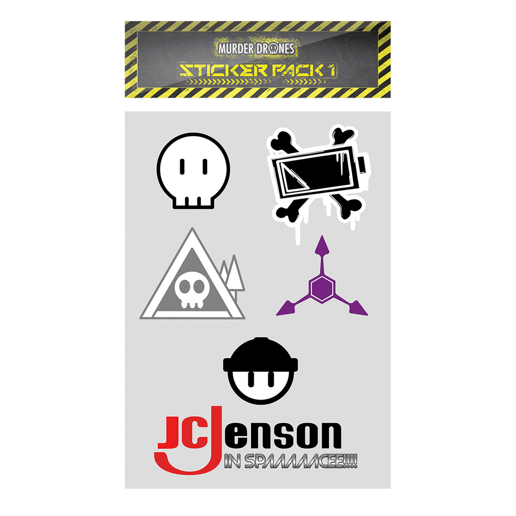 Murder Drones Sticker Pack 1